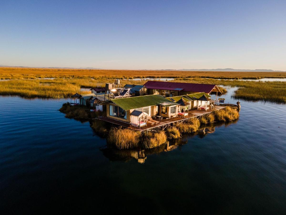 Uros Lodge Lago Titicaca Peru Puno Exterior foto