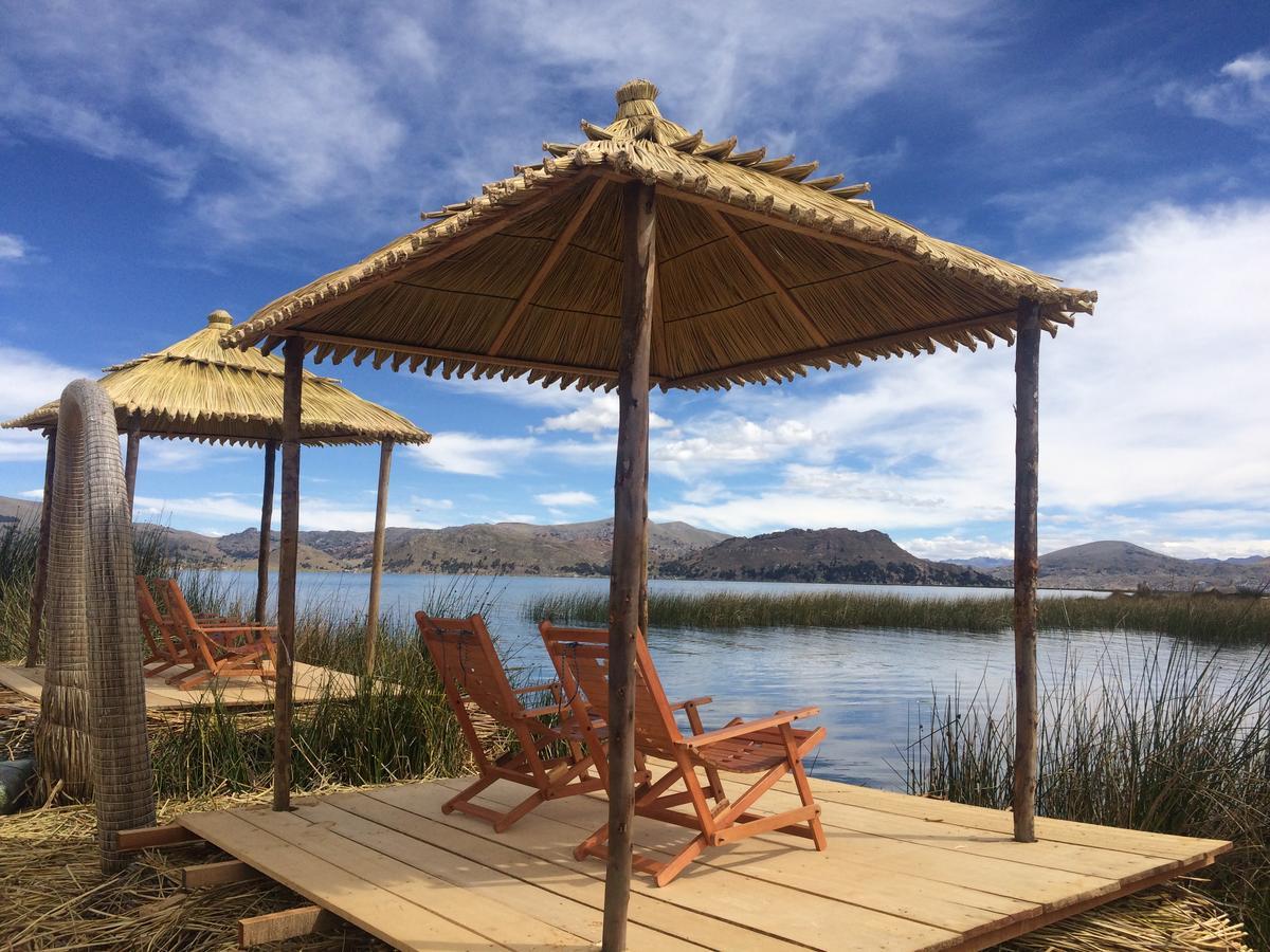 Uros Lodge Lago Titicaca Peru Puno Exterior foto